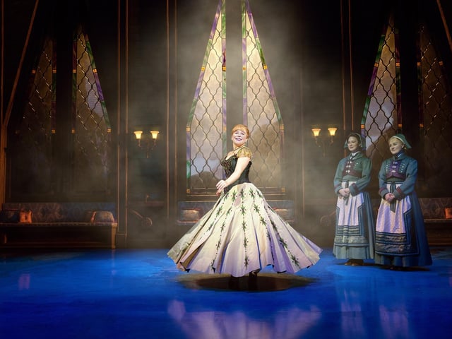 Frozen the Musical is at Theatre Royal Drury Lane in the West End