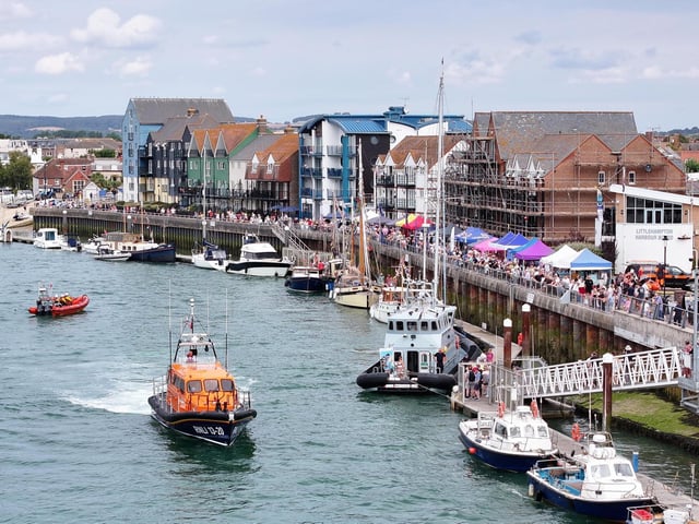 Lifeboats from Selsey and Littlehampton RNLI stations