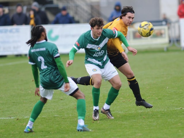 Littlehampton Town take on Ashford United in the Isthmian south east division