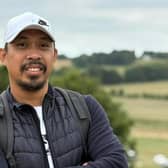 Robert Guanco, 41, died at Big Church Festival near Steyning in August. Photo: GoFundMe