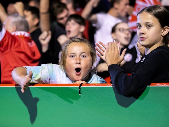 Action and crowd pictures from Crawley Town's 2-1 win over MK Dons at the Broadfield Stadium.