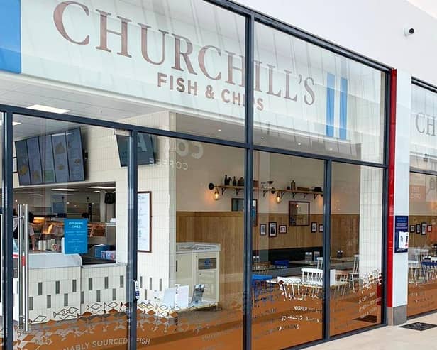 Churchill’s Fish and Chips in Kingfisher Drive has been featured in Fry Magazine’s Fry Awards for 2024. Picture: Churchill’s Fish and Chips