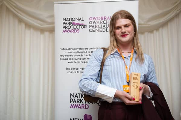 Robson Peisley won a prestigious National Park Protector Award