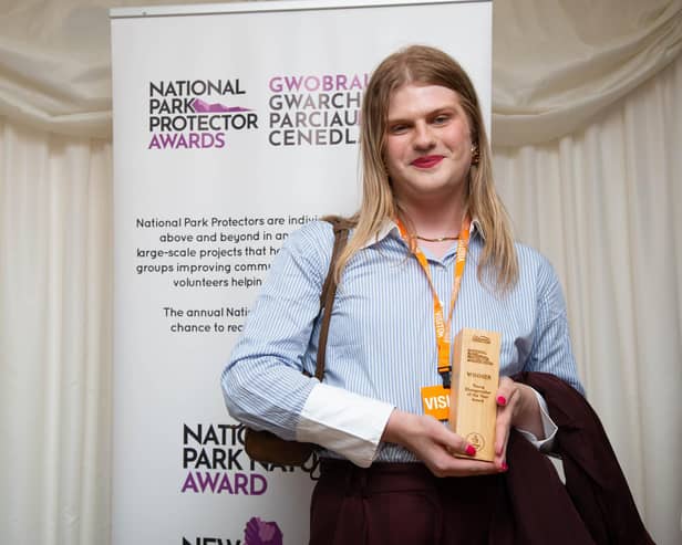 Robson Peisley won a prestigious National Park Protector Award