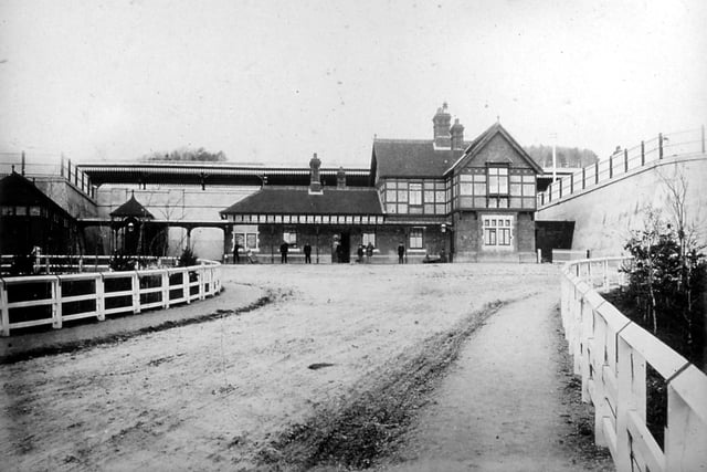 Singleton Railway Station, on the old Chichester to Midhurst branch line