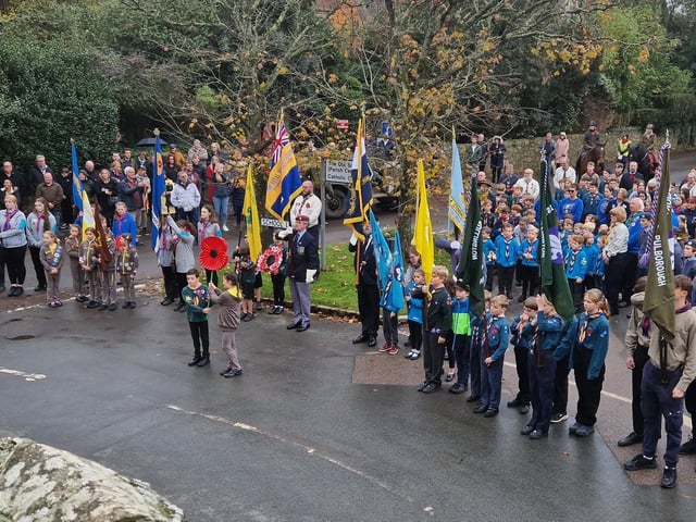The Storrington Remembrance Parade on Sunday, November 12