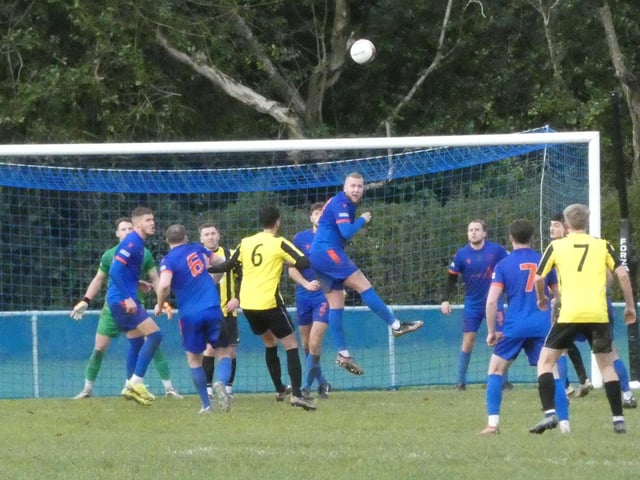 Action from Eastbourne United v Bexhill United, Steyning v Horsham YMCA and Midhurst v Loxwood in the SCFL