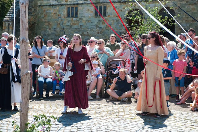 Battle Medieval Fayre and Crowning of the May Queen 3/6/22. Photo by Frank Copper.