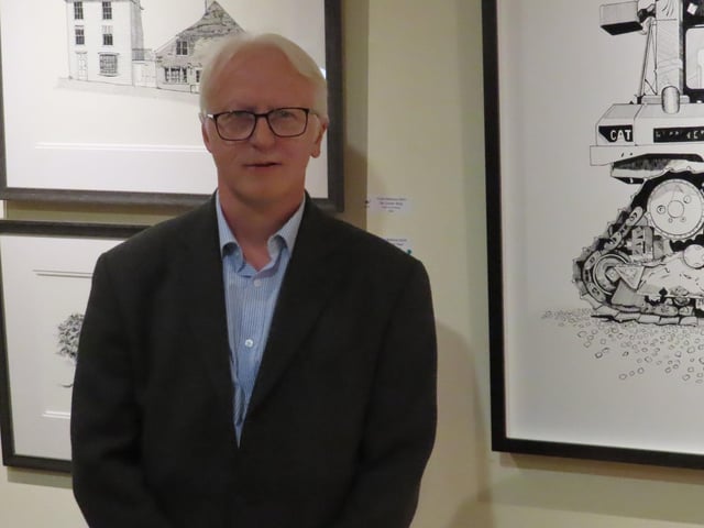 Vincent at the Mall galleries