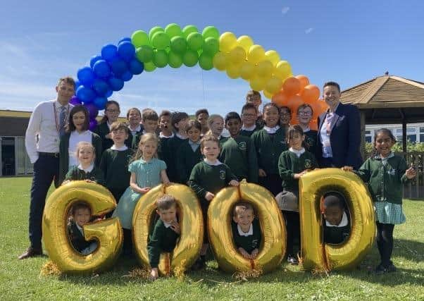 Downsbrook Primary School celebrate 'good' Ofsted result