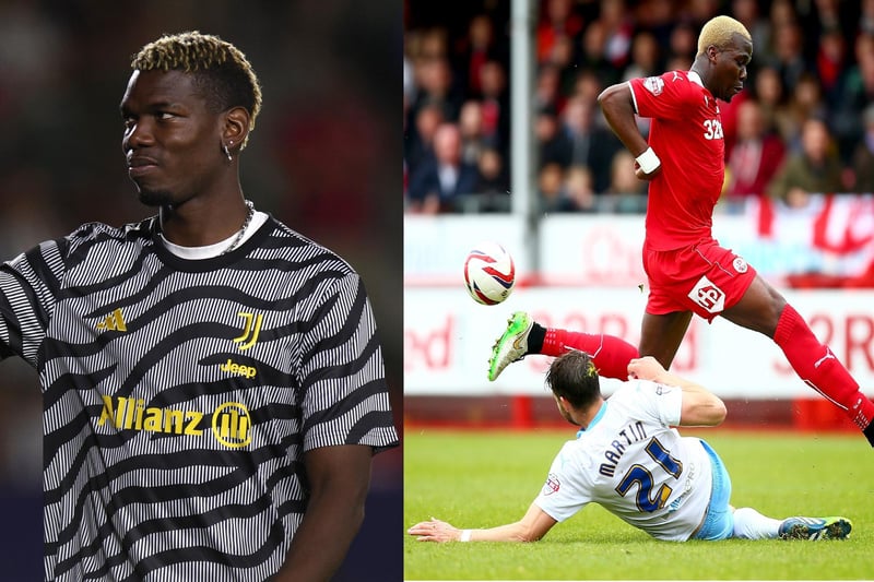 Paul Pogba's older brother Mathias played for Crawley Town in 2015. He scored two goals in 17 appearances. Whilst his superstar midfielder brother opted to play for France, Mathias has represented the Guinea national team as a forward. Paul's second brother,  Florentin, is Mathias' twin