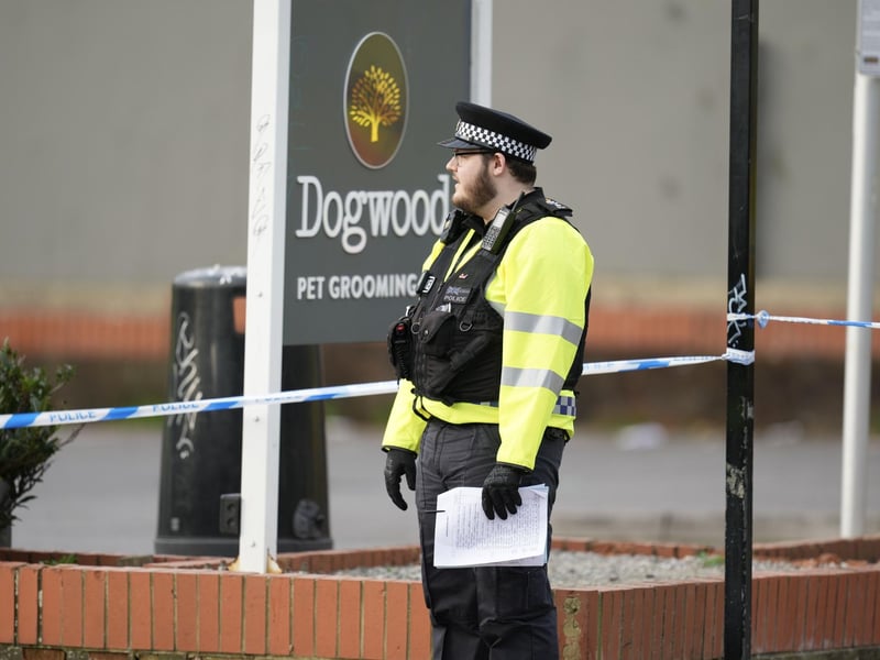 A heavy police presence has been seen in Cumberland Road, Brighton, on Saturday, December 23