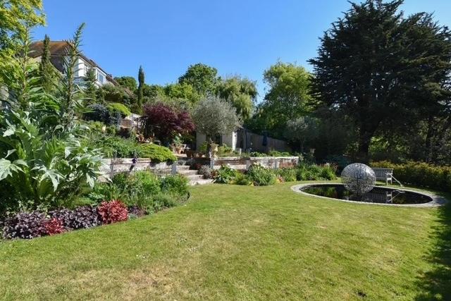 Part of the large garden