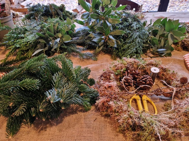 Wreath-making workshop