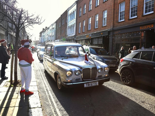 The funeral of Pat Fisher on February 1 2024. Photo by Andrew Clifton taken in Kiings Road.