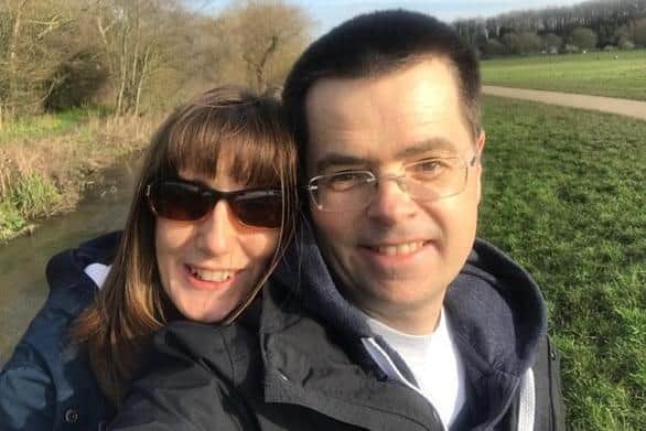 Cathy Brokenshire, the wife of the late James Brokenshire MP, is walking from Seaford to Eastbourne on Thursday, October 26