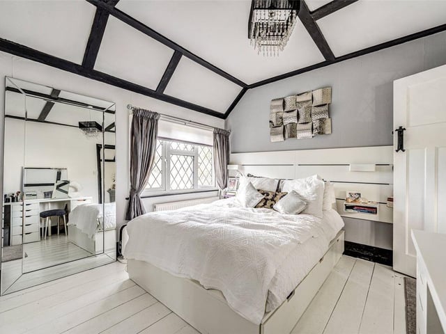 This four-bedroom detached house is a beautifully-presented character residence dating back to the late 19th century. It has come on the market with Michael Jones & Company priced at £675,000.