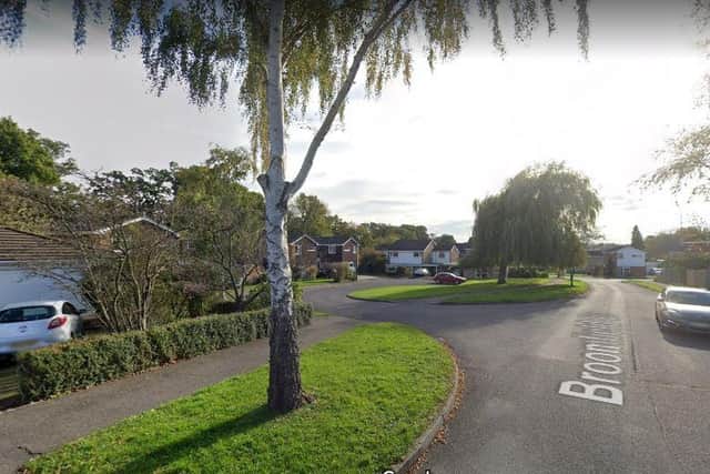 Broomfield Drive in Billingshurst was one of the areas where residents reported hearing a loud 'bang'