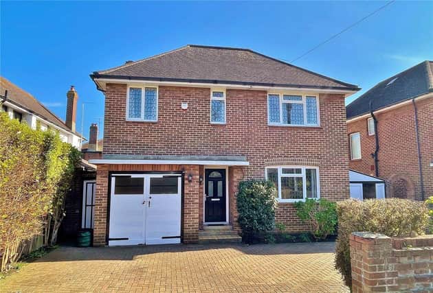 A deceptively spacious four-bedroom family house in Worthing that is chain free, available through Michael Jones for £725,000