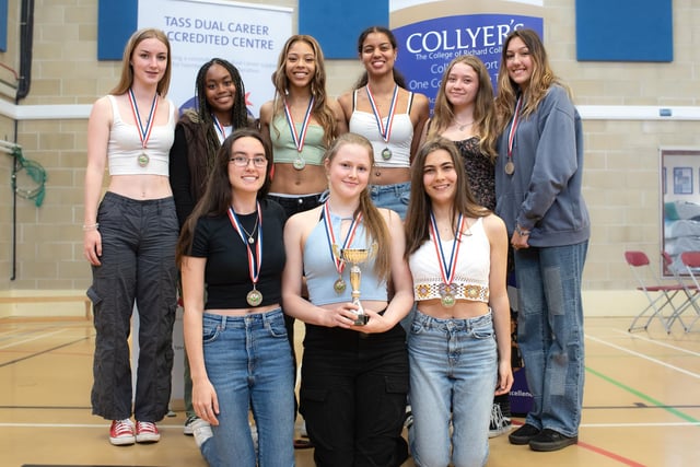 Collyer's netball picked up the Team of the Year Award