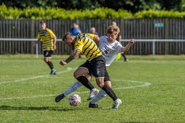 Eastbourne United in action against Haywards Heath in their opener | Picture: Ray Turner