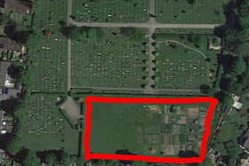 Plans to extend a Horsham cemetery have been approved by the district council. (Image: GoogleMaps)