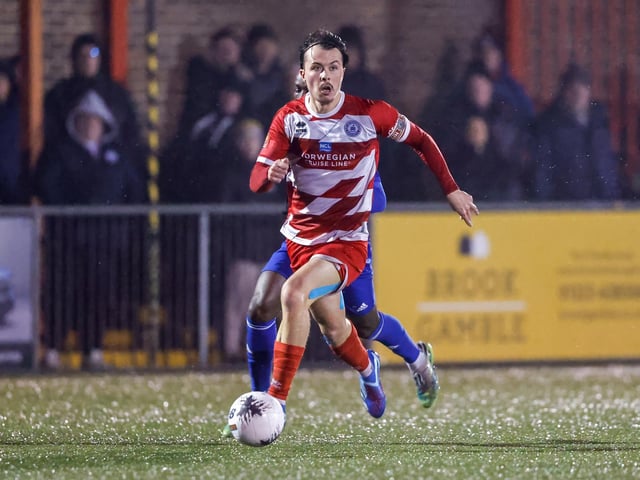 Action from Eastbourne Borough v Aveley