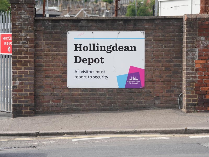 Police called to incident at bin depot in East Sussex