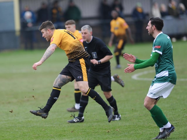 Littlehampton Town take on Ashford United in the Isthmian south east division