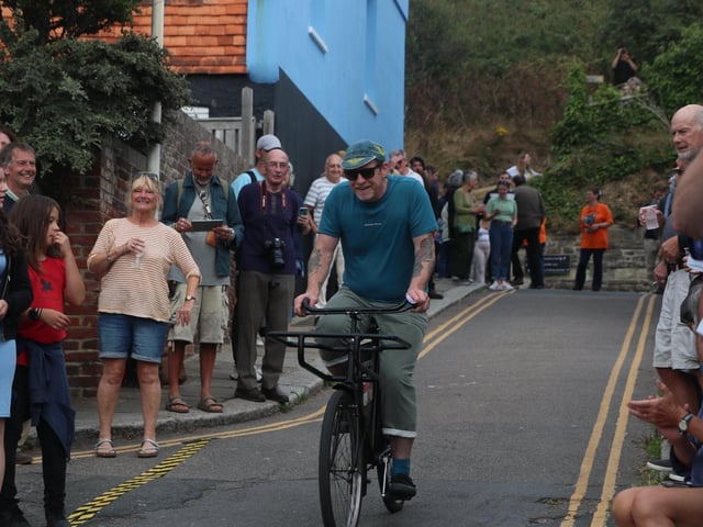 Hastings Old Town Carnival Week 2022: Bike Race. Photo by Roberts Photographic.