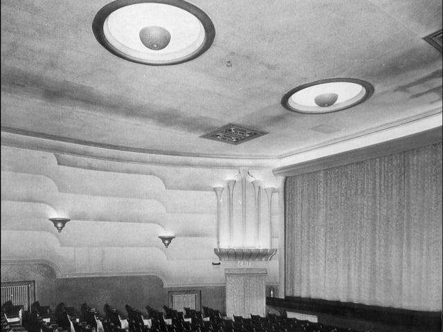 Inside the old Arun Cinema