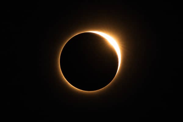 Eclipse. Photo: Worthing Astronomers