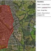 Sussex Police said new policing powers are in place to restrict face coverings at a planned protest in Burgess Hill this evening (Tuesday, September 15)