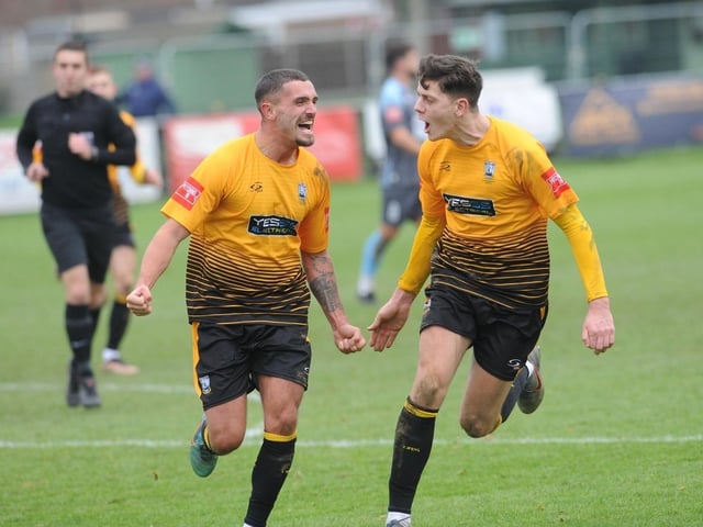 Action from Littlehampton Town's 1-0 win over Three Bridges in the Isthmian south east division