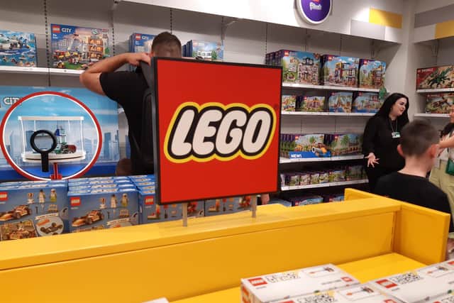 Lego store Gatwick