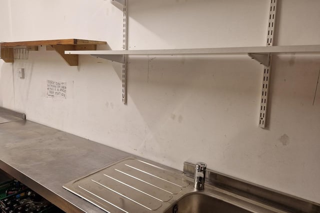 Several disc cutters were required to fit the new sink to the stainless steel worktop