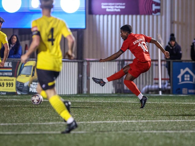 Eastbourne Borough v Chichester City, Sussex Transport Senior Cup