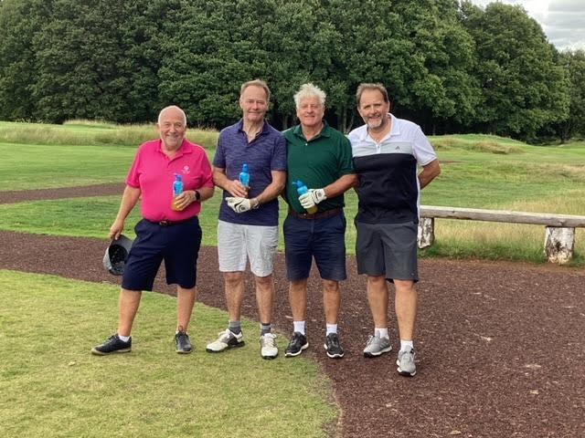 The warm weather gave golfers plenty to smile about.