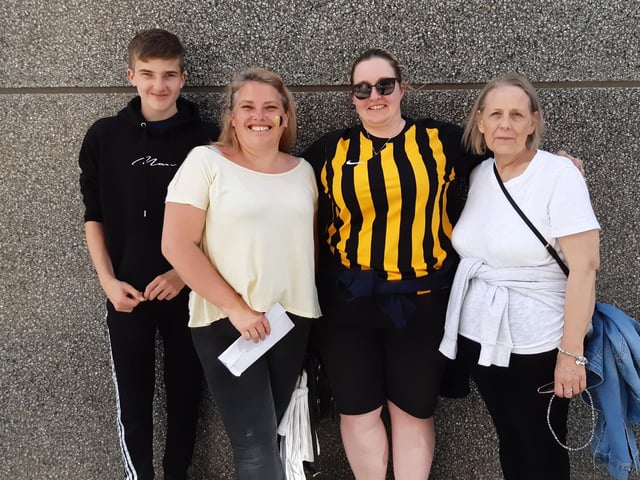 Curtis Booker, Katie Smith, Maryann Kerry and Donna Bedford-Smith