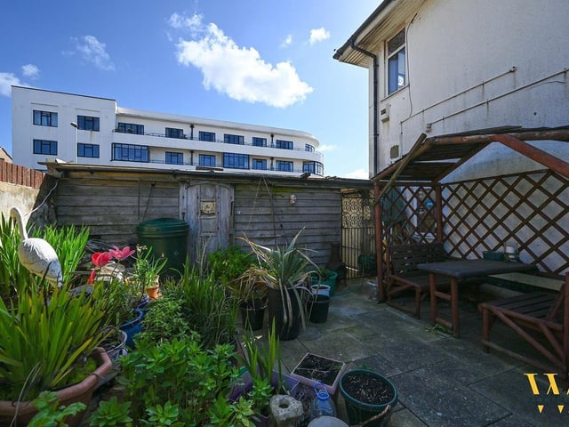 This five-bedroom detached house with direct views of Worthing beach has just come on the market with Warwick Baker at £649,950