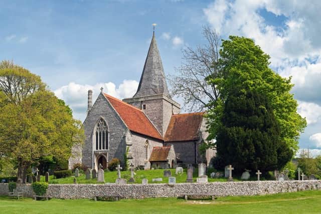 St Andrew's Church, Alfriston - main concert hub for the South Downs Summer Music International Festival