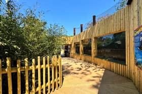 New £500,000 monkey habitat complete at Sussex zoo.