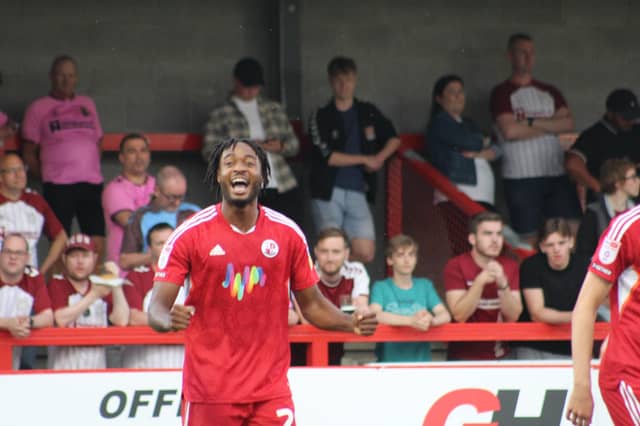 Crawley Town v Northampton Town - picture by Cory Pickford:Crawley Town v Northampton Town