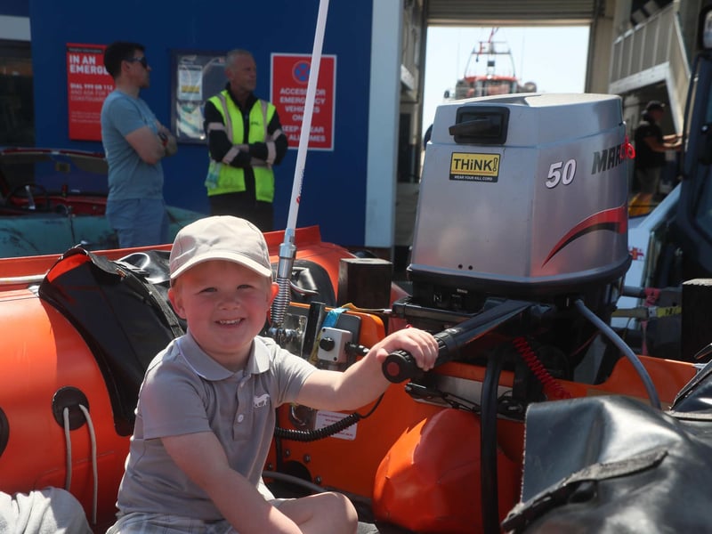 Hastings Lifeboat Station open day on April 27 2025. Photo Roberts Photographic