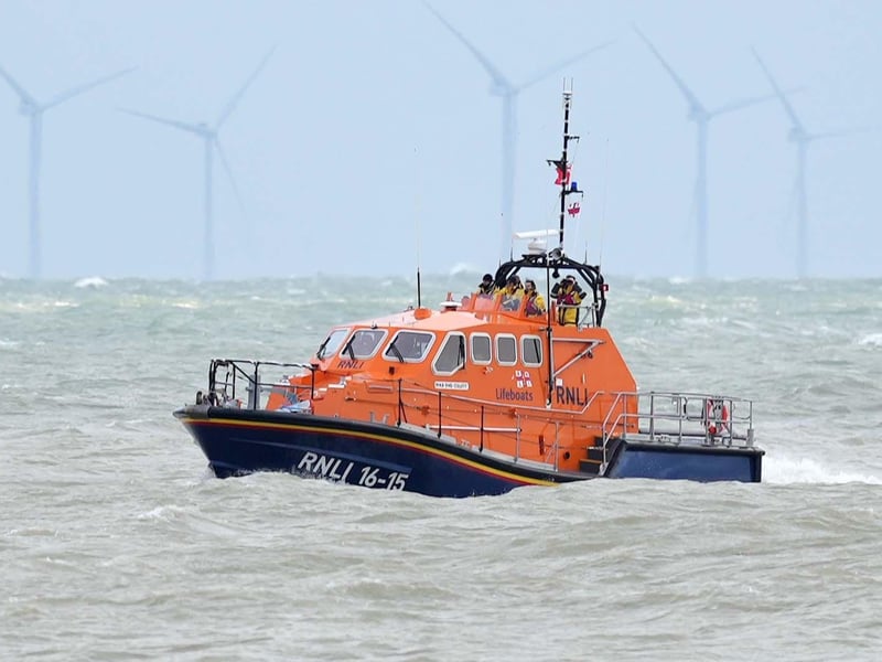 The RNLI, police and coastguard have been called out to an incident in East Preston. Picture: Sussex News and Pictures
