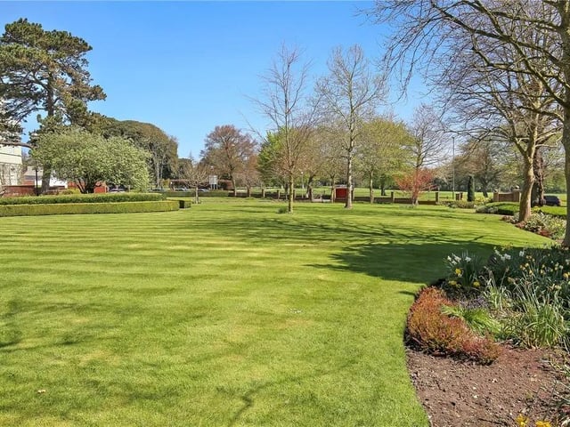The buyer will also have access to manicured commercial grounds