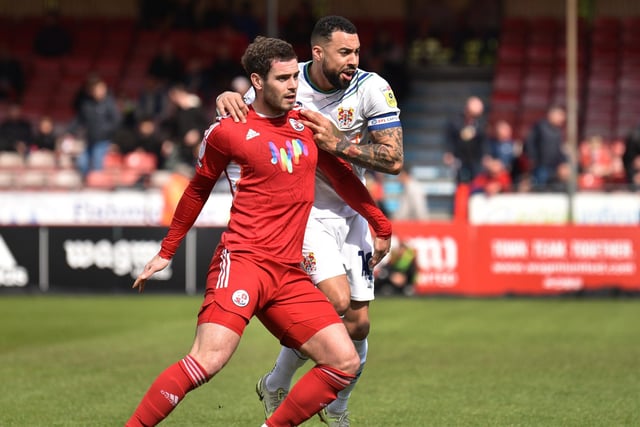 Crawley Town v Tranmere Rovers. Pic S Robards SR2304152