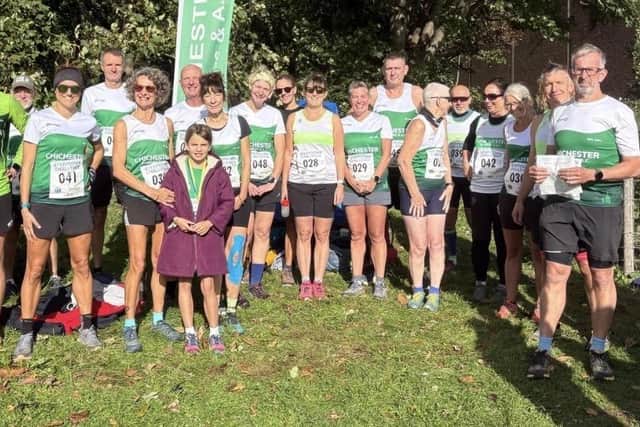 Chichester Runners at the Steepdown Challenge | Picture courtesy of Mikeey Kwoka