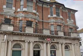 The HSBC branch in Bexhill. Picture from Google Street View