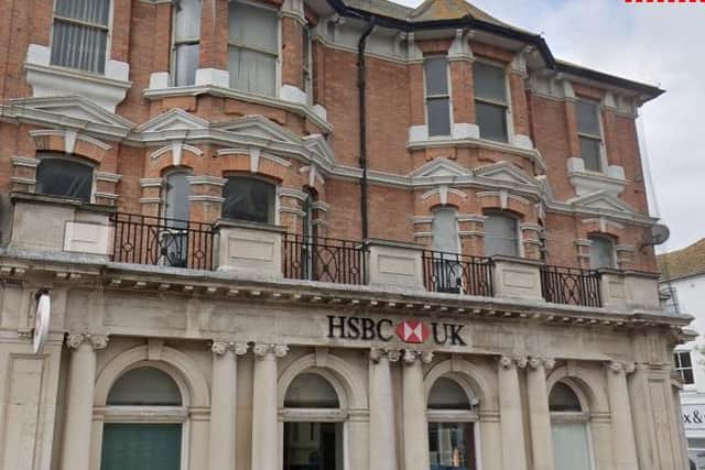 The HSBC branch in Bexhill. Picture from Google Street View